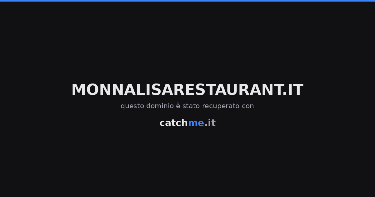 Monnalisa Restaurant a Comacchio